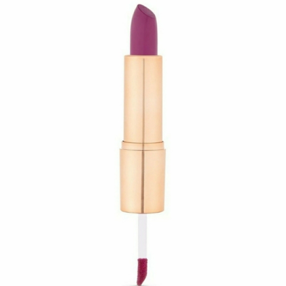 Flower Beauty Mix N’ Matte Lip Duo/Full Coverage Matte Lipstick,VIOLET VIXEN LD5 - Picture 5 of 6